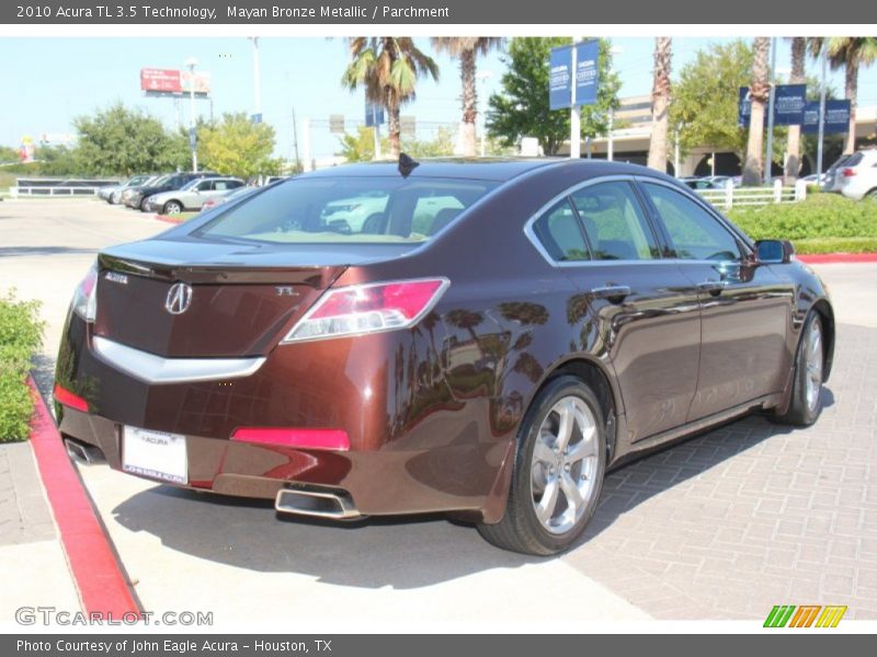 Mayan Bronze Metallic / Parchment 2010 Acura TL 3.5 Technology