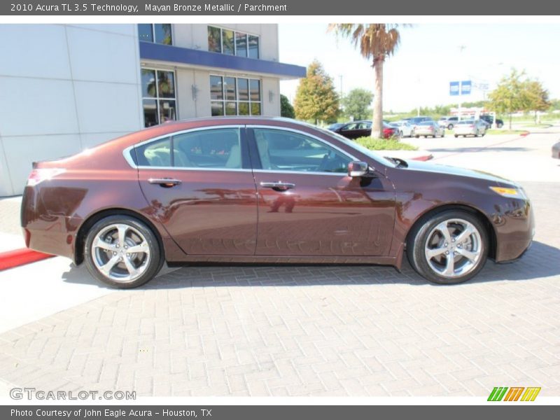 Mayan Bronze Metallic / Parchment 2010 Acura TL 3.5 Technology