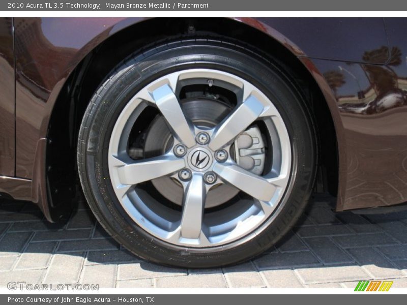Mayan Bronze Metallic / Parchment 2010 Acura TL 3.5 Technology
