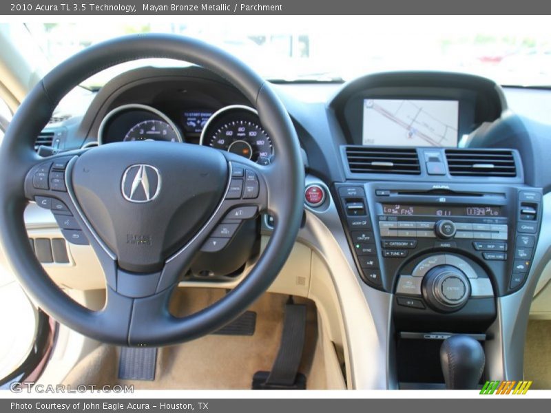 Mayan Bronze Metallic / Parchment 2010 Acura TL 3.5 Technology