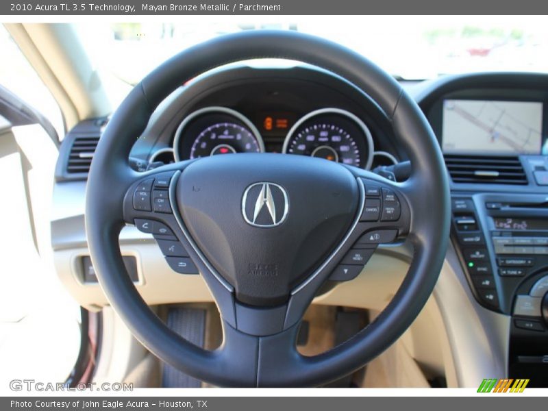 Mayan Bronze Metallic / Parchment 2010 Acura TL 3.5 Technology