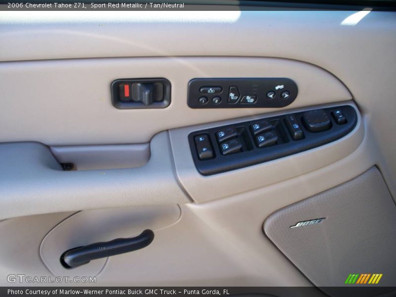 Sport Red Metallic / Tan/Neutral 2006 Chevrolet Tahoe Z71