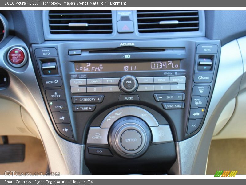 Mayan Bronze Metallic / Parchment 2010 Acura TL 3.5 Technology