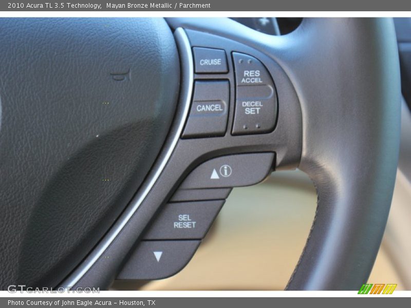 Mayan Bronze Metallic / Parchment 2010 Acura TL 3.5 Technology