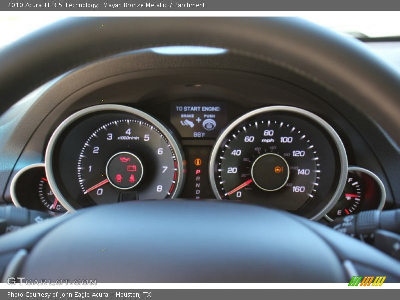 Mayan Bronze Metallic / Parchment 2010 Acura TL 3.5 Technology