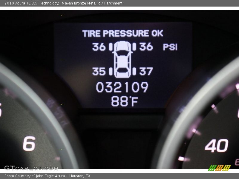 Mayan Bronze Metallic / Parchment 2010 Acura TL 3.5 Technology