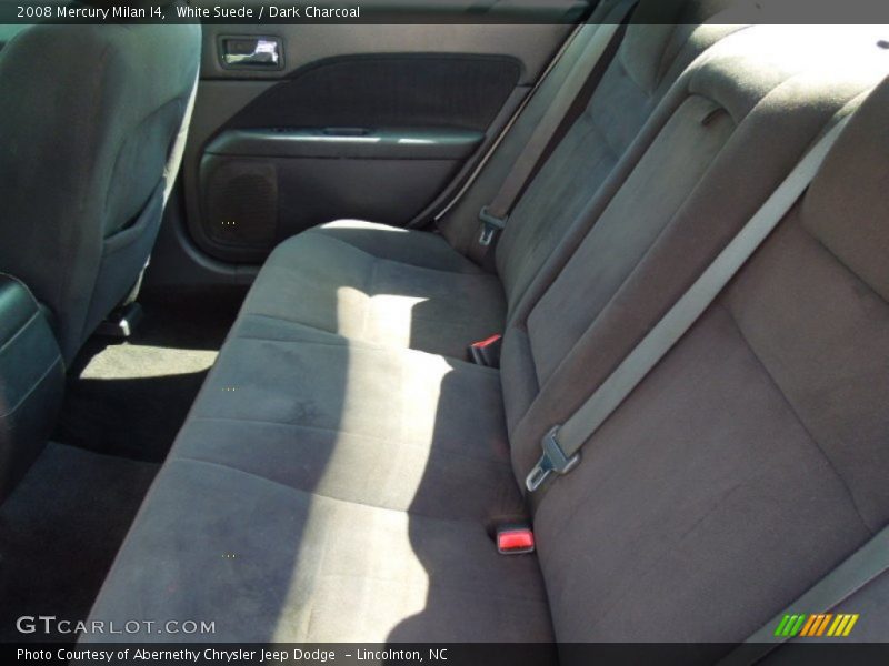 White Suede / Dark Charcoal 2008 Mercury Milan I4