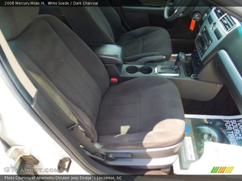 White Suede / Dark Charcoal 2008 Mercury Milan I4