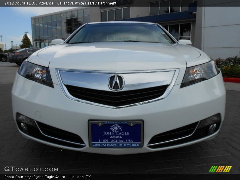 Bellanova White Pearl / Parchment 2012 Acura TL 3.5 Advance