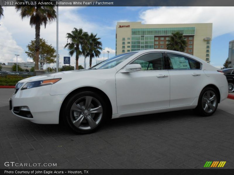 Bellanova White Pearl / Parchment 2012 Acura TL 3.5 Advance