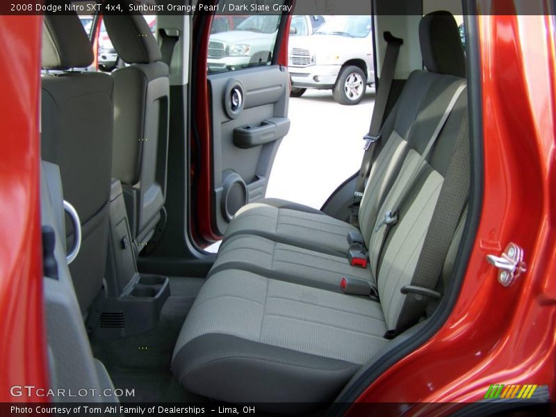 Sunburst Orange Pearl / Dark Slate Gray 2008 Dodge Nitro SXT 4x4