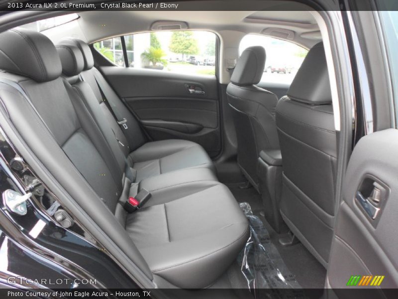 Crystal Black Pearl / Ebony 2013 Acura ILX 2.0L Premium
