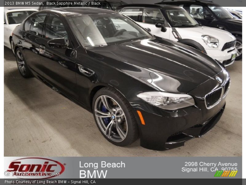 Black Sapphire Metallic / Black 2013 BMW M5 Sedan