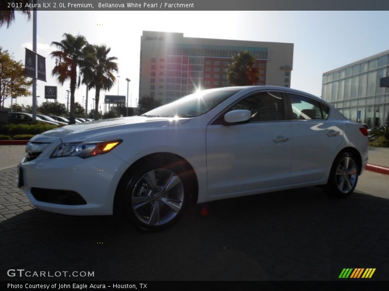 Bellanova White Pearl / Parchment 2013 Acura ILX 2.0L Premium