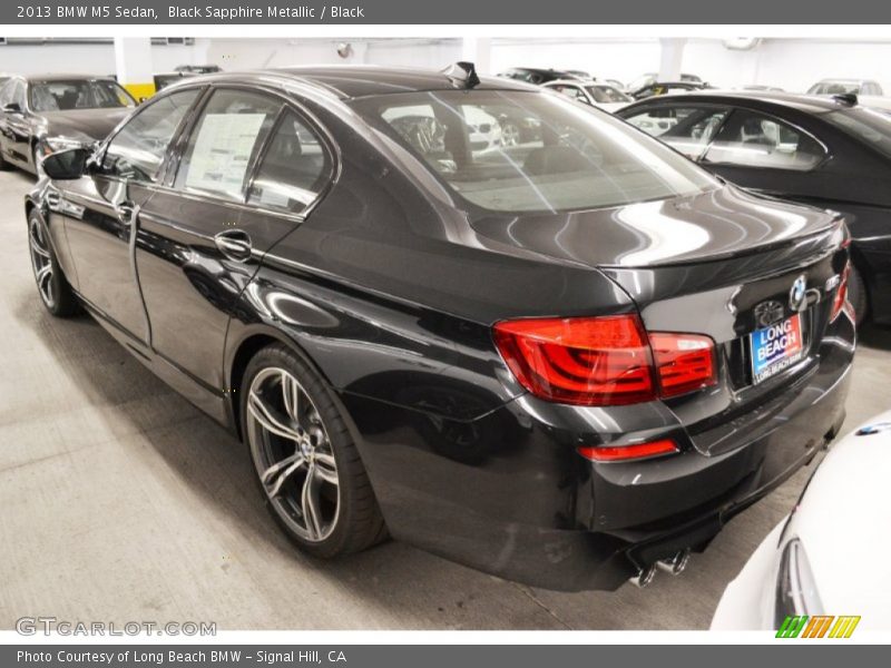 Black Sapphire Metallic / Black 2013 BMW M5 Sedan