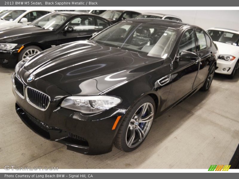 Black Sapphire Metallic / Black 2013 BMW M5 Sedan