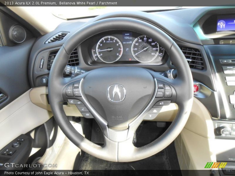 Bellanova White Pearl / Parchment 2013 Acura ILX 2.0L Premium