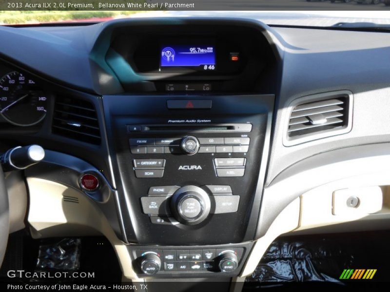 Bellanova White Pearl / Parchment 2013 Acura ILX 2.0L Premium