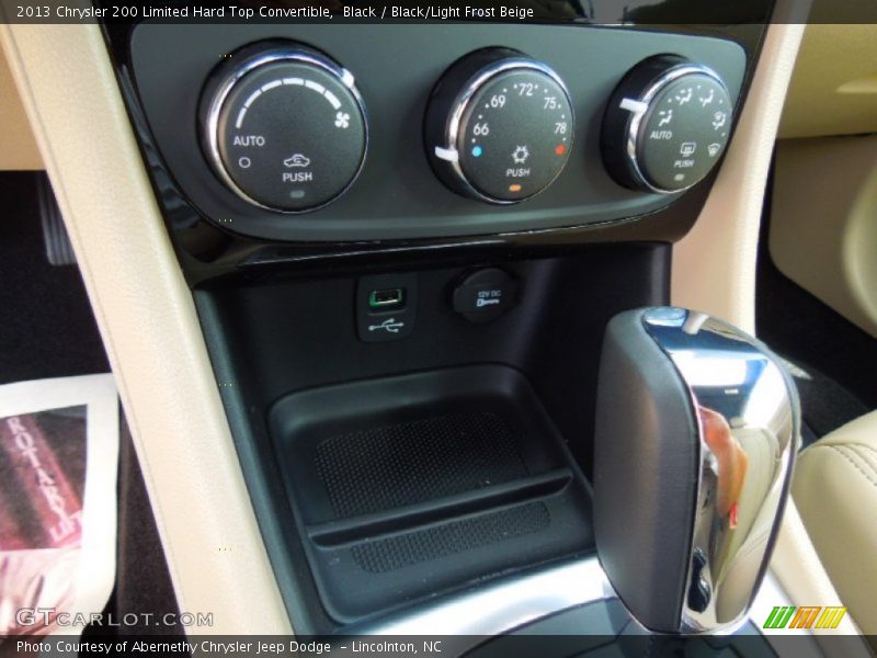 Controls of 2013 200 Limited Hard Top Convertible