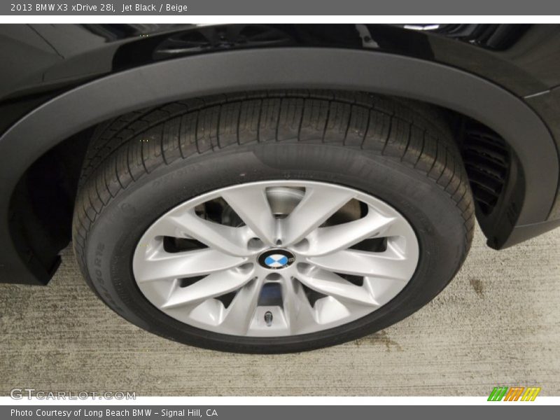 Jet Black / Beige 2013 BMW X3 xDrive 28i