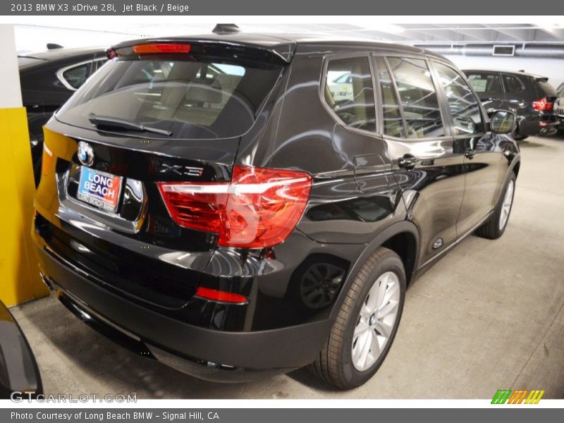 Jet Black / Beige 2013 BMW X3 xDrive 28i