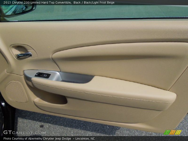 Black / Black/Light Frost Beige 2013 Chrysler 200 Limited Hard Top Convertible