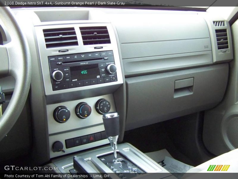 Sunburst Orange Pearl / Dark Slate Gray 2008 Dodge Nitro SXT 4x4