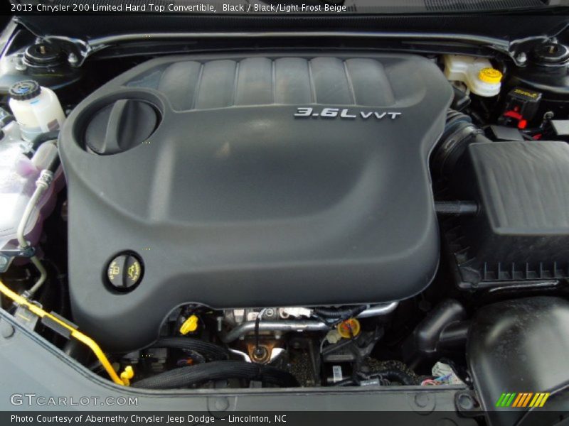  2013 200 Limited Hard Top Convertible Engine - 3.6 Liter DOHC 24-Valve VVT Pentastar V6