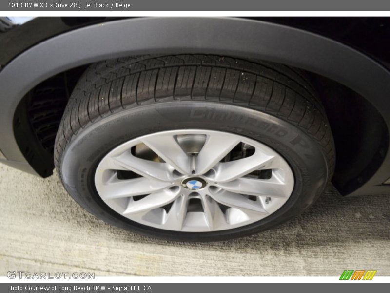 Jet Black / Beige 2013 BMW X3 xDrive 28i