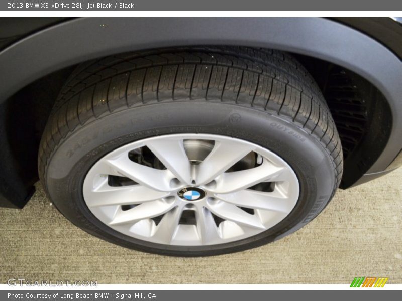 Jet Black / Black 2013 BMW X3 xDrive 28i