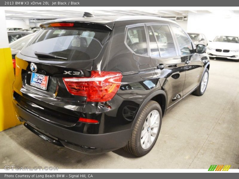 Jet Black / Black 2013 BMW X3 xDrive 28i