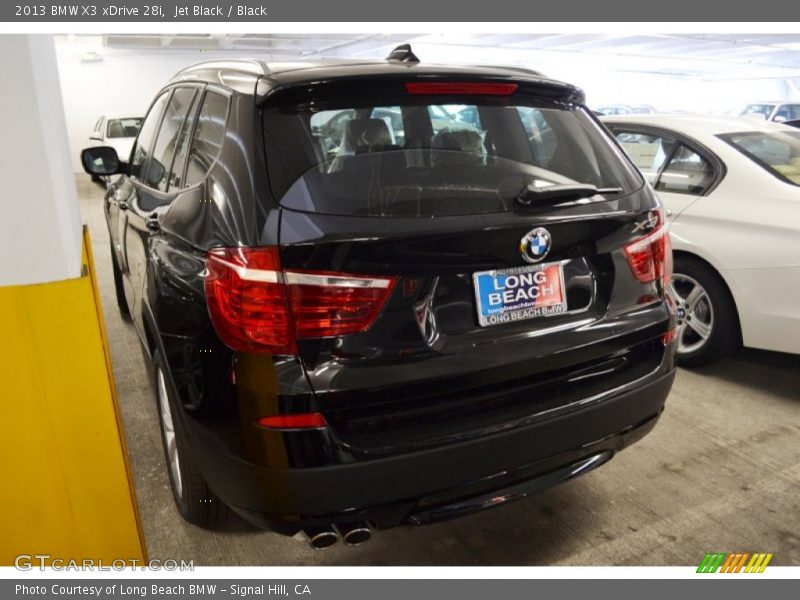 Jet Black / Black 2013 BMW X3 xDrive 28i
