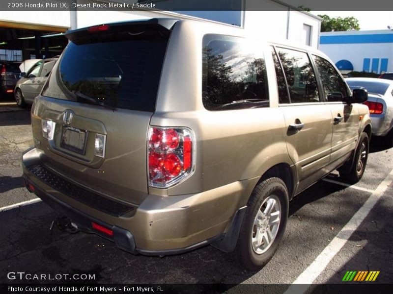 Desert Rock Metallic / Saddle 2006 Honda Pilot LX