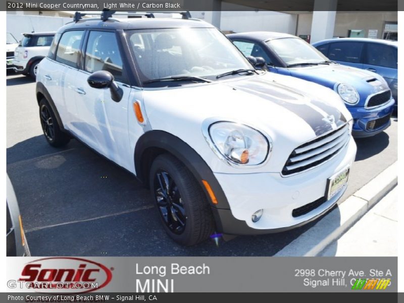 Light White / Carbon Black 2012 Mini Cooper Countryman