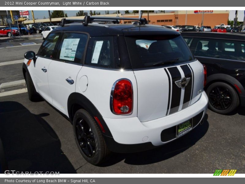 Light White / Carbon Black 2012 Mini Cooper Countryman