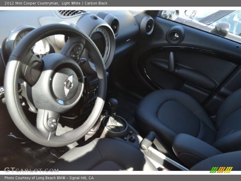 Light White / Carbon Black 2012 Mini Cooper Countryman