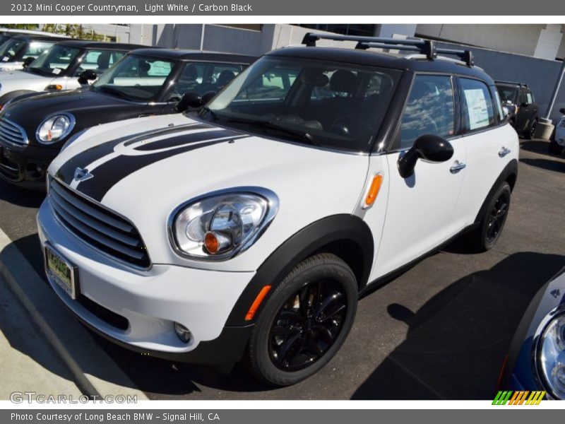 Light White / Carbon Black 2012 Mini Cooper Countryman