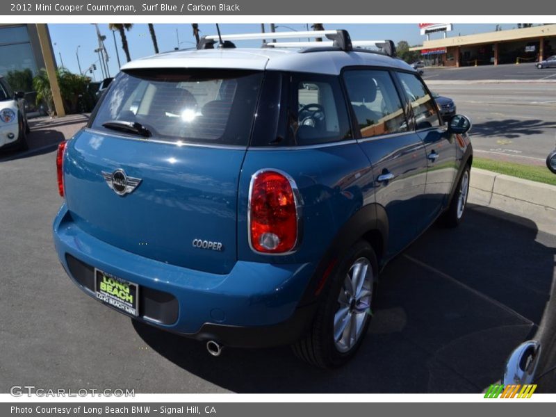 Surf Blue / Carbon Black 2012 Mini Cooper Countryman