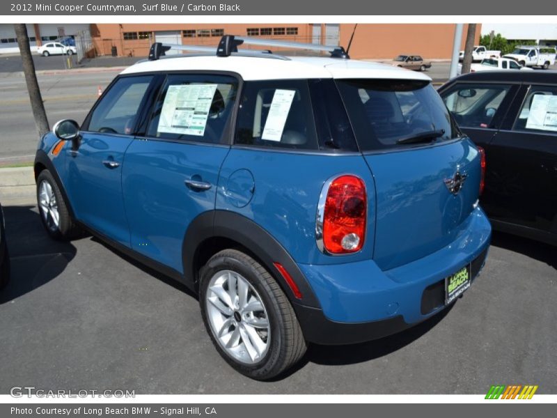 Surf Blue / Carbon Black 2012 Mini Cooper Countryman