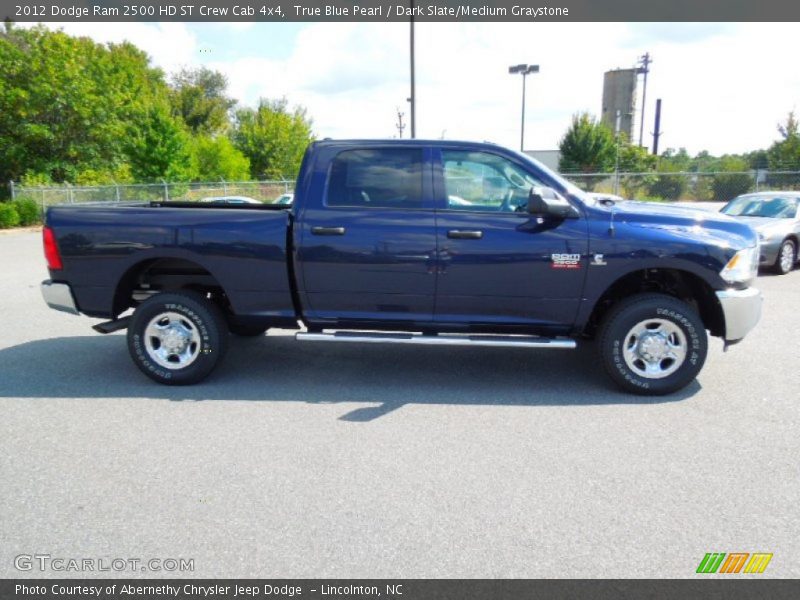 True Blue Pearl / Dark Slate/Medium Graystone 2012 Dodge Ram 2500 HD ST Crew Cab 4x4