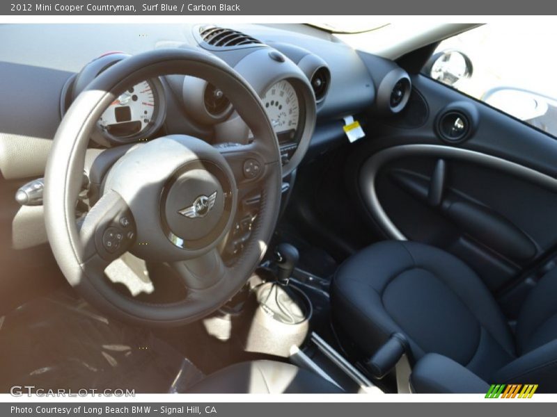 Surf Blue / Carbon Black 2012 Mini Cooper Countryman