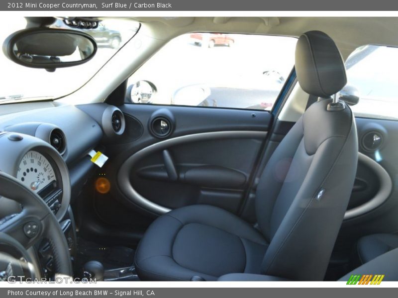 Surf Blue / Carbon Black 2012 Mini Cooper Countryman