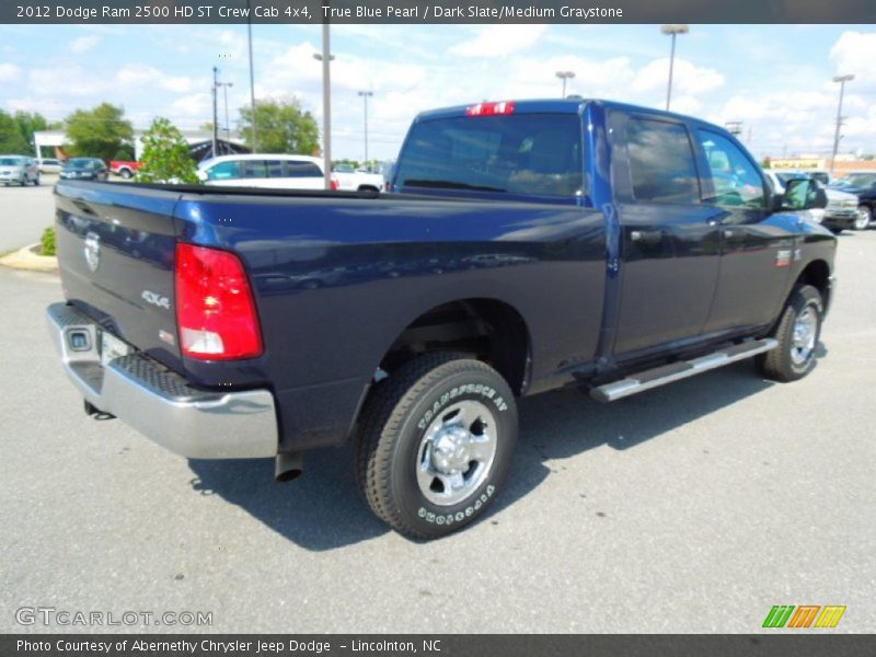 True Blue Pearl / Dark Slate/Medium Graystone 2012 Dodge Ram 2500 HD ST Crew Cab 4x4