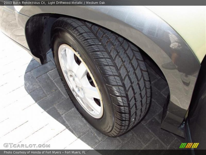 Light Driftwood Metallic / Medium Oak 2003 Buick Rendezvous CX