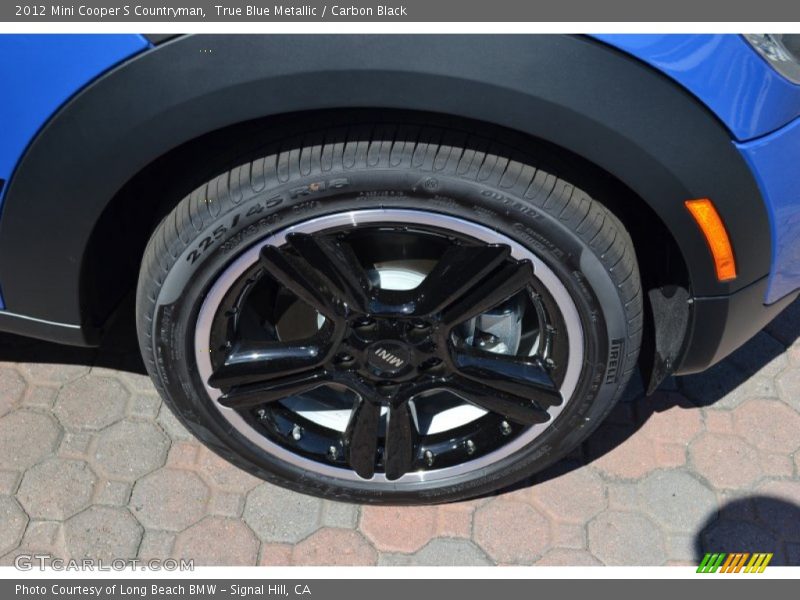 True Blue Metallic / Carbon Black 2012 Mini Cooper S Countryman