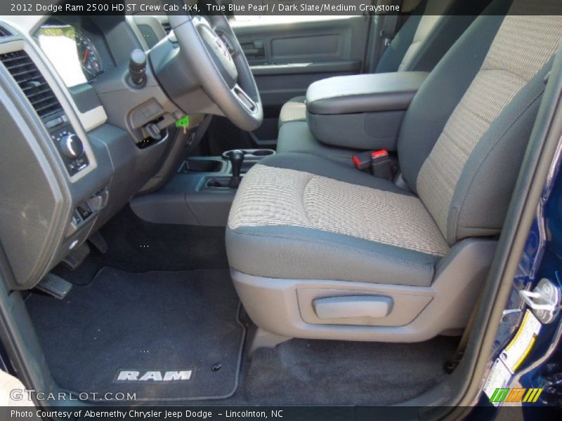 True Blue Pearl / Dark Slate/Medium Graystone 2012 Dodge Ram 2500 HD ST Crew Cab 4x4