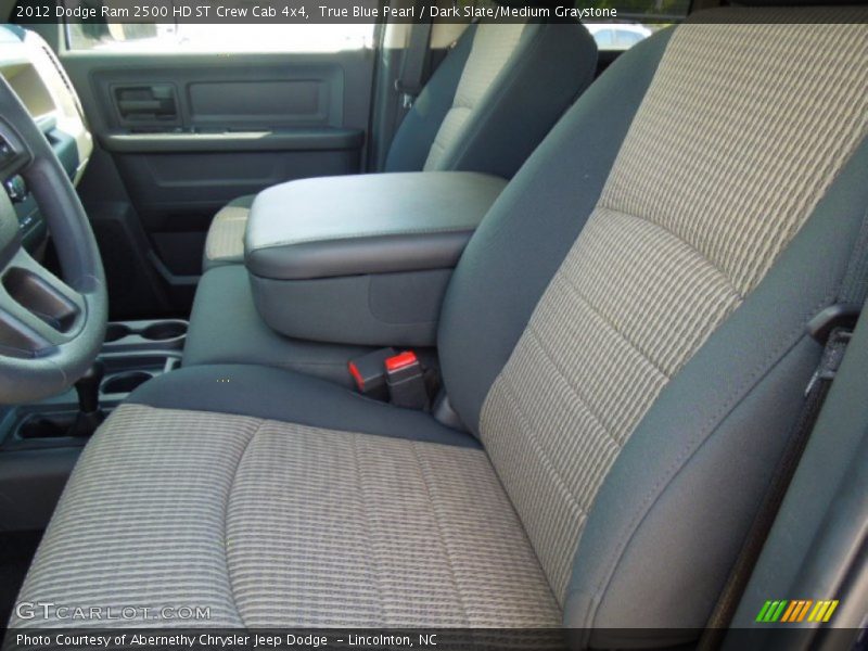 True Blue Pearl / Dark Slate/Medium Graystone 2012 Dodge Ram 2500 HD ST Crew Cab 4x4