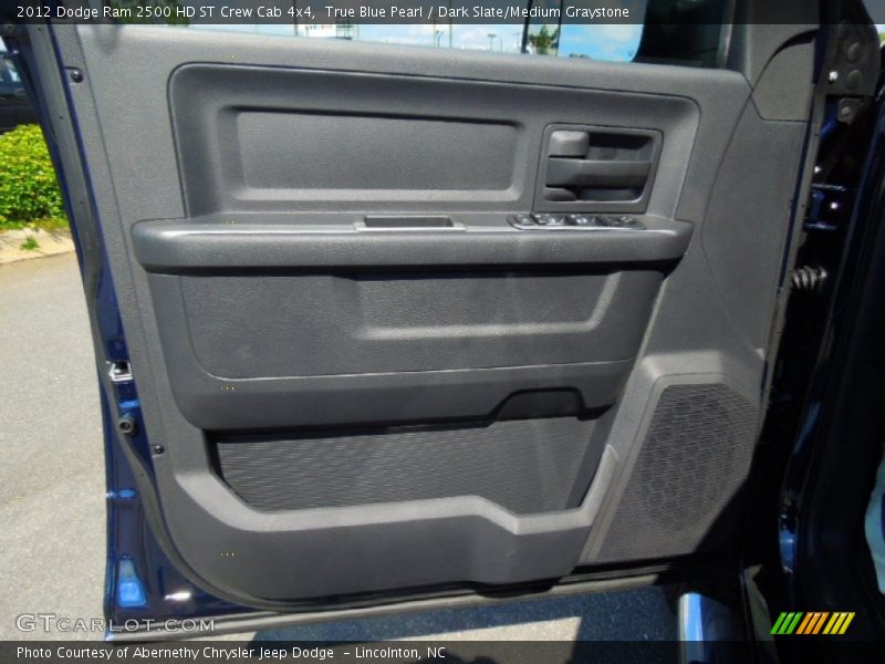 True Blue Pearl / Dark Slate/Medium Graystone 2012 Dodge Ram 2500 HD ST Crew Cab 4x4
