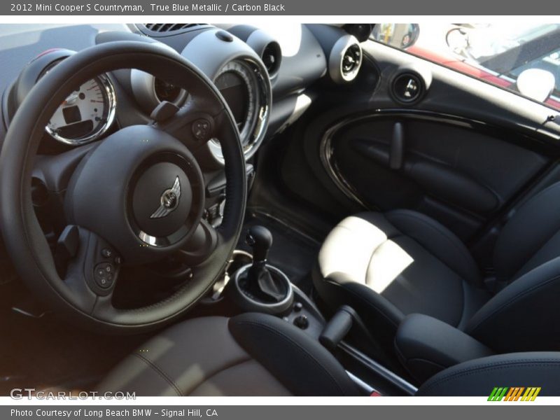 True Blue Metallic / Carbon Black 2012 Mini Cooper S Countryman