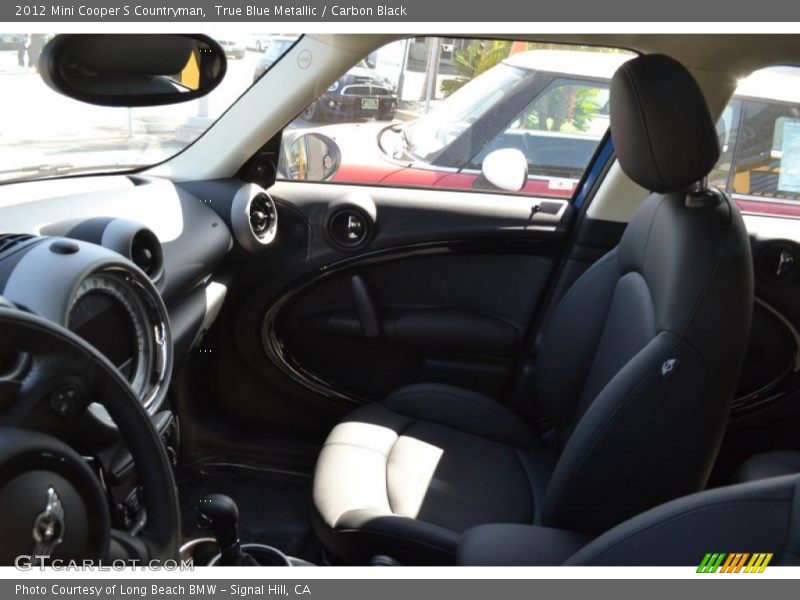 True Blue Metallic / Carbon Black 2012 Mini Cooper S Countryman